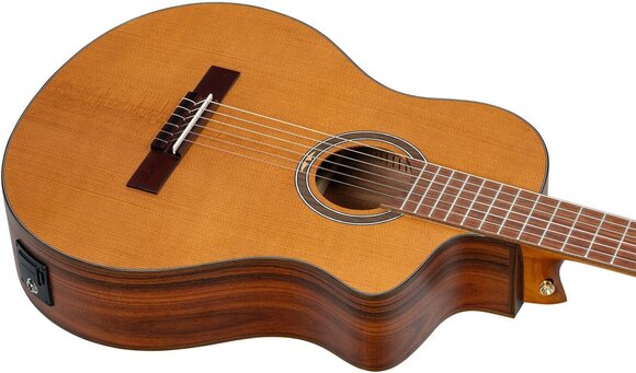 Classical Guitar with Preamp Ortega RCE24RO 4/4 Natural Classical Guitar with Preamp - 6