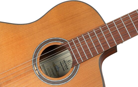 Classical Guitar with Preamp Ortega RCE24RO 4/4 Natural Classical Guitar with Preamp - 8