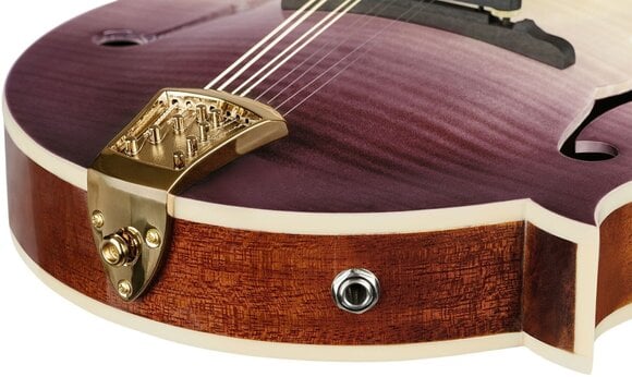 Mandolino Ortega RMFE200PF Purple Natural Fade Mandolino - 11