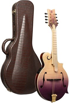 Mandolino Ortega RMFE200PF Purple Natural Fade Mandolino - 14