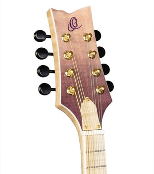 Mandolino Ortega RMF200PF Purple Natural Fade Mandolino - 13
