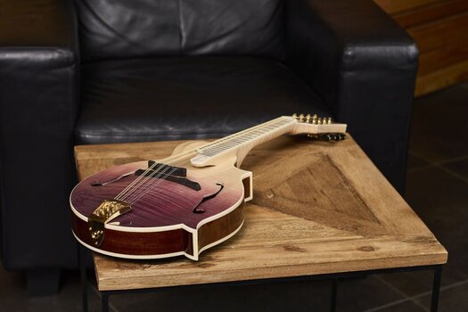 Mandolino Ortega RMF200PF Purple Natural Fade Mandolino - 17