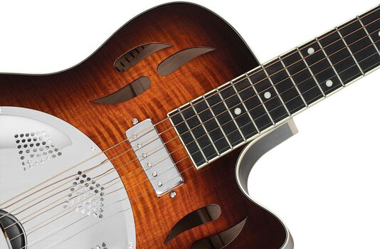 Guitarra resonadora Ortega RRG50CE-SSB Sunset Burst Guitarra resonadora - 10