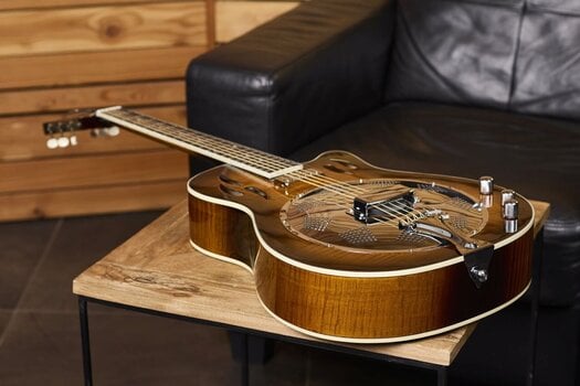 Guitarra resonadora Ortega RRG50CE-SSB Sunset Burst Guitarra resonadora - 17