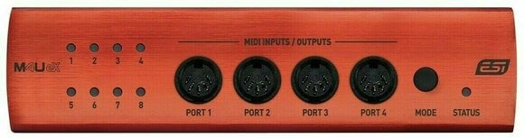 MIDI interface, MIDI rozhraní ESI M4U eX - 2
