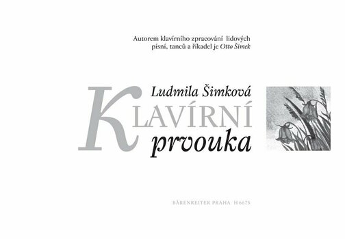 Нотни листи за пиано Ludmila Šimková Klavírní prvouka Нотна музика - 2