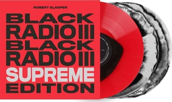 LP ploča Robert Glasper - Black Radio III (Supreme/Limited Edition) (Gatefod Sleeve) (Black/White/Red Coloured) (3 LP) - 2