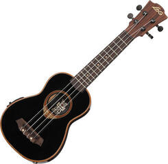 Soprano ukulele LAG BABYTKU-118SE Black Soprano ukulele - 2