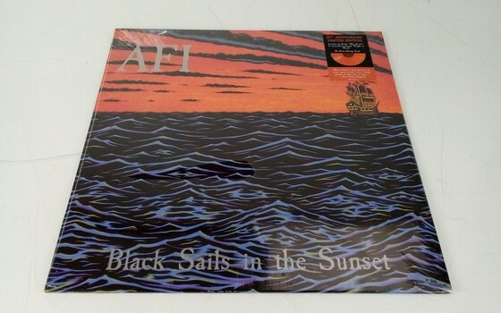 Disco de vinil AFI - Black Sails In The Sunset (25th Anniversary) (Orange Coloured) (LP) (Apenas desembalado) - 2