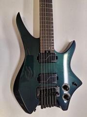 Headless gitara HILS Guitars HN6 NEXT Cosmic Green Chameleon Headless gitara (Oštećeno) - 1