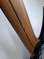 HILS Guitars HN6 NEXT Cosmic Green Chameleon Headless китара