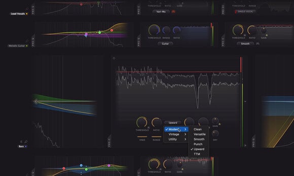 Студио софтуер Plug-In ефект FabFilter Pro-C 3 (Дигитален продукт) - 2