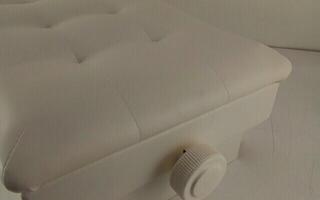 Puinen piano jakkara Pianonova BCDPS-W Puinen piano jakkara jossa säilytystilaa White (Uudenveroinen) - 4