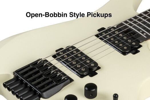Headless guitar HILS Guitars HN3 NEXT Ivory Headless guitar - 5