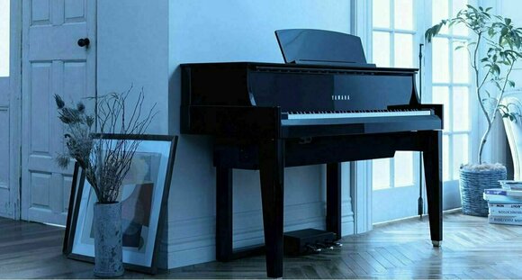 Piano de cola grand digital Yamaha N1X Black Polished Piano de cola grand digital - 5