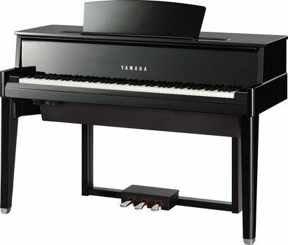 Piano de cola grand digital Yamaha N1X Black Polished Piano de cola grand digital - 8