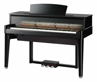 Piano de cola grand digital Yamaha N1X Black Polished Piano de cola grand digital - 9