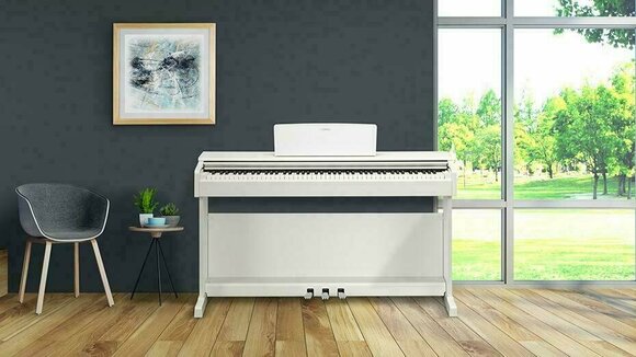 Piano digital Yamaha YDP 144 Branco Piano digital - 3