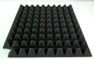 Apsorpcijska ploča od pjene Mega Acoustic PA-PMP5-DG-50x50x5 Dark Grey Apsorpcijska ploča od pjene (Oštećeno) - 1