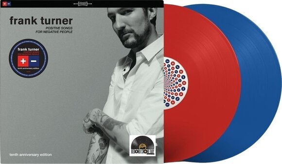 LP ploča Frank Turner - Positive Songs For Negative People (Record Store Day) (Anniversary Edition) (Reissue) (Red & Blue Coloured) (2 LP) - 2