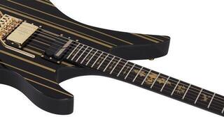 Chitarra Elettrica Schecter Synyster Custom-S Black/Gold Pinstripes Chitarra Elettrica - 3