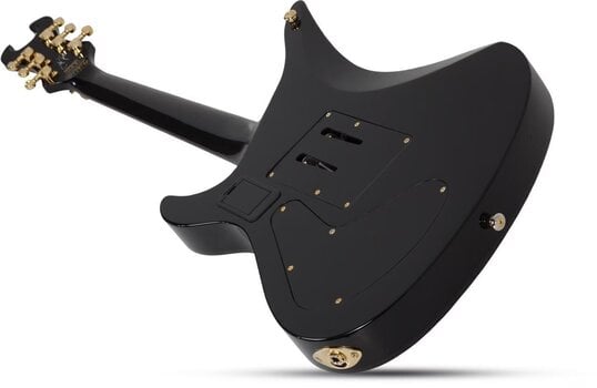 Električna gitara Schecter Synyster Custom-S Black/Gold Pinstripes Električna gitara - 8