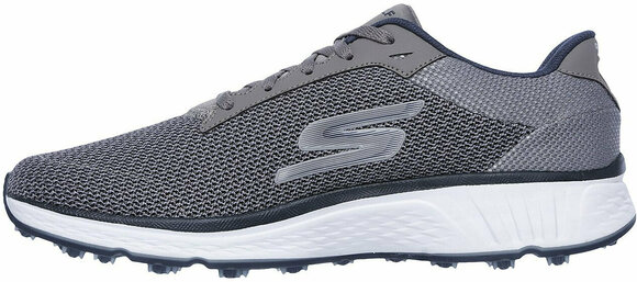 Chaussures de golf pour hommes Skechers GO GOLF Fairway - Lead Grey/Navy Blue 45 - 5