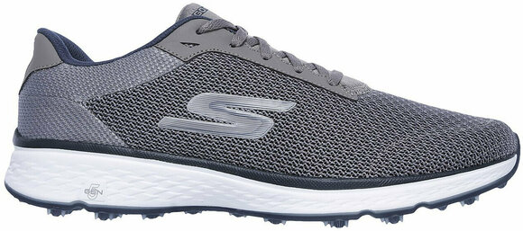Chaussures de golf pour hommes Skechers GO GOLF Fairway - Lead Grey/Navy Blue 45 - 6