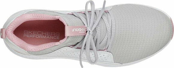 Calzado de golf de mujer Skechers GO GOLF Max - Mojo White/Grey/Pink 36 - 3