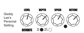 Ефект бас-гітари Tech 21 Geddy Lee Amalgamation Signature Chorus Ефект бас-гітари - 2