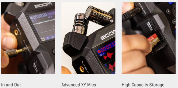 Portable Digital Recorder Zoom H4essential/WSH-4e Bundle Portable Digital Recorder - 11