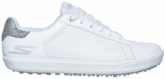 Ženske cipele za golf Skechers GO GOLF Drive Bijela-Silver 38,5 - 6