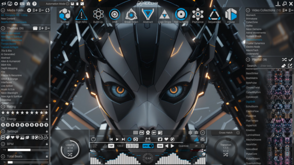 DJ-software Beatflo NUCLYR + X8 Visuals Library (Digitalt produkt) - 2