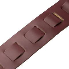 Guitar strap Levy's Amped Leather Burgundy Guitar strap - 2