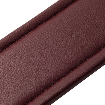 Каишка за китара Levy's Amped Leather Burgundy Каишка за китара - 4