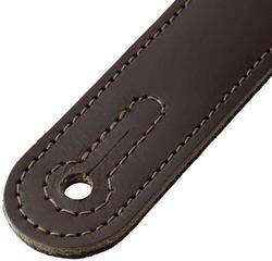 Guitar strap Levy's Amped Leather Dark Brown Guitar strap - 3