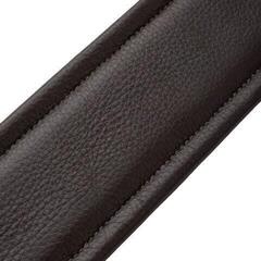 Guitar strap Levy's Amped Leather Dark Brown Guitar strap - 3