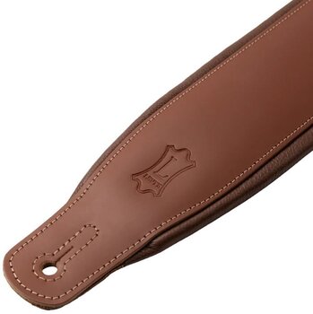 Guitar strap Levy's Amped Leather Walnut Guitar strap - 2