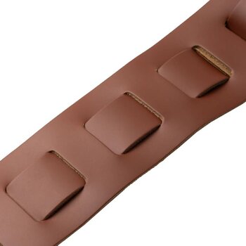 Guitar strap Levy's Amped Leather Walnut Guitar strap - 3