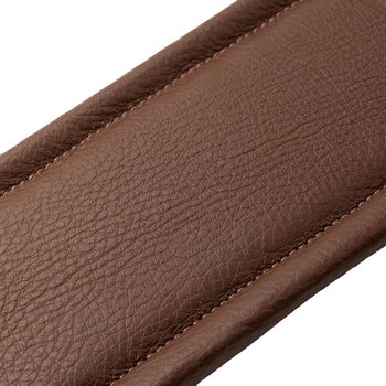 Guitar strap Levy's Amped Leather Walnut Guitar strap - 4