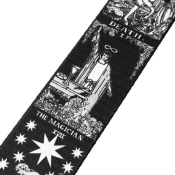 Tracolla Tessuto Levy's Clairvoyant Tarot Black/White Tracolla Tessuto - 2