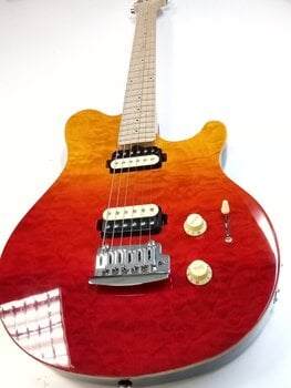 Gitara elektryczna Sterling by MusicMan Axis AX3QM Spectrum Red Gitara elektryczna (Jak nowe) - 2