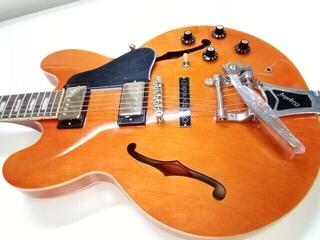 Semiakustická gitara Epiphone ES-335 Bigsby Watermelon Red Semiakustická gitara (Zánovné) - 1