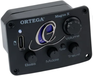 Mandolina Ortega RMAE200PF Purple Natural Fade Mandolina - 10