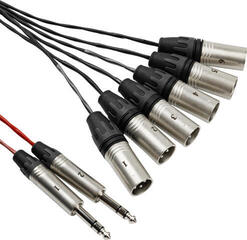 Multicore Cable Gator Cableworks Backline Series GCWB-DS6X2-20 6 m Multicore Cable - 3