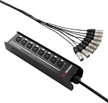 Multikabel Gator Cableworks Backline Series GCWB-DS8X0-25 7,5 m Multikabel - 2