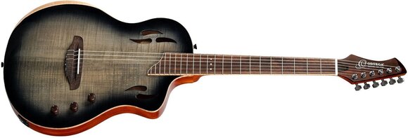 Elektro-klasszikus gitár Ortega RTPG-LS1 4/4 Grey Burst Elektro-klasszikus gitár - 3