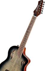 Класическа китара с предусилвател Ortega RTPG-LS1 4/4 Grey Burst Класическа китара с предусилвател - 6