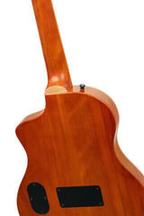 Класическа китара с предусилвател Ortega RTPG-LS1 4/4 Grey Burst Класическа китара с предусилвател - 7