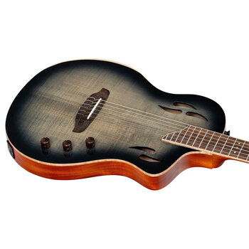 Elektro-klasszikus gitár Ortega RTPG-LS1 4/4 Grey Burst Elektro-klasszikus gitár - 9